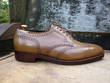 Load image into Gallery viewer, JOHN LOBB BROGUES – BROWN / TAN – UK 12 - UNWORN CONDITION