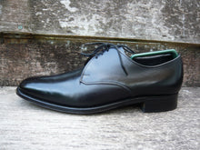Load image into Gallery viewer, JOSEPH CHEANEY VINTAGE DERBY MEN’S SHOES – BLACK - UK 8.5 – RYE – EXCELLENT CONDITION