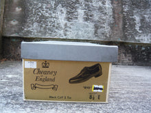 Load image into Gallery viewer, JOSEPH CHEANEY VINTAGE DERBY MEN’S SHOES – BLACK - UK 8.5 – RYE – EXCELLENT CONDITION