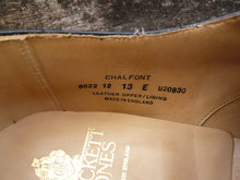 Load image into Gallery viewer, CROCKETT & JONES MONK STRAP – BLACK - UK 13 – CHALFONT – UNWORN CONDITION