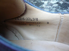 Load image into Gallery viewer, JOSEPH CHEANEY DERBY SHOES – BROWN / BURGUNDY - UK 8 – BLAKE – SUPERB CONDITION