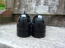 Load image into Gallery viewer, JOSEPH CHEANEY SIGNATURE BROGUES – BLACK – UK 8 – JOSEPH – EXCELLENT CONDITION