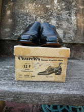 Load image into Gallery viewer, CHURCH'S VINTAGE LOAFERS – BLACK - UK 8.5 – ALTAIR – EXCELLENT CONDITION