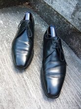 Load image into Gallery viewer, JOSEPH CHEANEY DERBY MEN’S SHOES - BLACK - UK 8.5 – VERY GOOD CONDITION