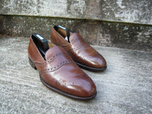 Load image into Gallery viewer, WILDSMITH SADDLE BROGUE LOAFERS – BROWN CALF - UK 6.5 – TRINITY -EXCELLENT CONDITION