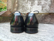Load image into Gallery viewer, CHURCH’S OXFORD MEN’S SHOES – BLACK - UK 10 – HONG KONG – EXCELLENT CONDITION