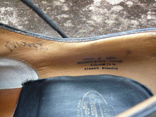 Load image into Gallery viewer, CHURCH’S OXFORD MEN’S SHOES – BLACK - UK 10 – HONG KONG – EXCELLENT CONDITION