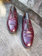 Load image into Gallery viewer, CROCKETT & JONES DERBY – BROWN / BURGUNDY – UK 11 – LANARK – EXCELLENT CONDITION