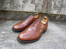 Load image into Gallery viewer, CHURCH’S BROGUES – BROWN / TAN - UK 10.5 – BURWOOD – UNWORN CONDITION