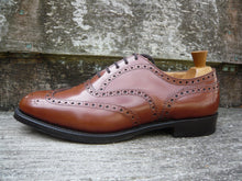 Load image into Gallery viewer, CHURCH’S BROGUES – BROWN / TAN - UK 10.5 – BURWOOD – UNWORN CONDITION