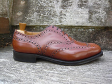 Load image into Gallery viewer, CHURCH’S BROGUES – BROWN / TAN - UK 10.5 – BURWOOD – UNWORN CONDITION
