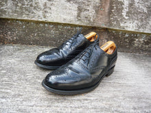 Load image into Gallery viewer, JOSEPH CHEANEY BROGUES – BLACK – UK 8 – LAMBETH – EXCELLENT CONDITION