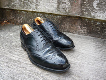 Load image into Gallery viewer, JOSEPH CHEANEY BROGUES – BLACK – UK 8 – LAMBETH – EXCELLENT CONDITION
