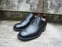 Load image into Gallery viewer, ALFRED SARGENT OXFORD MEN'S SHOES – BLACK – UK 8 – TOBY – WORN ONCE