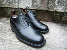 Load image into Gallery viewer, ALFRED SARGENT OXFORD MEN'S SHOES – BLACK – UK 8 – TOBY – WORN ONCE