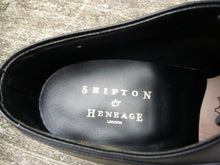 Load image into Gallery viewer, ALFRED SARGENT OXFORD MEN'S SHOES – BLACK – UK 8 – TOBY – WORN ONCE