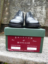 Load image into Gallery viewer, ALFRED SARGENT OXFORD MEN'S SHOES – BLACK – UK 8 – TOBY – WORN ONCE