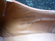 Load image into Gallery viewer, JOSEPH CHEANEY VINTAGE VELDTSCHOEN DERBY – BROWN / TAN - UK 7 UNWORN CONDITION