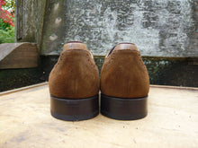 Load image into Gallery viewer, TRICKER'S BROGUES – BROWN / TAN SUEDE - UK 6 (WIDE) – UNWORN CONDITION