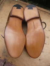 Load image into Gallery viewer, TRICKER'S BROGUES – BROWN / TAN SUEDE - UK 6 (WIDE) – UNWORN CONDITION