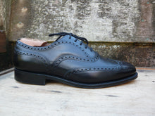 Load image into Gallery viewer, CHURCH’S VINTAGE BROGUES – BLACK – UK 7.5 – NENE – WORN ONCE