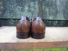 Load image into Gallery viewer, JOSEPH CHEANEY DERBY SHOES – BROWN / TAN - UK 7 – WORN ONCE