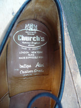 Load image into Gallery viewer, CHURCH’S VINTAGE DERBY – BROWN / BURGUNDY – UK 8 – STRATTON – SUPERB CONDITION