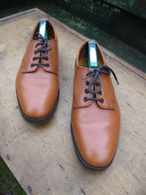 Load image into Gallery viewer, JOSEPH CHEANEY VINTAGE LIGHTWEIGHT DERBY SHOES – BROWN / TAN - UK 8.5 – WORN ONCE