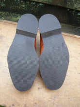 Load image into Gallery viewer, JOSEPH CHEANEY VINTAGE LIGHTWEIGHT DERBY SHOES – BROWN / TAN - UK 8.5 – WORN ONCE