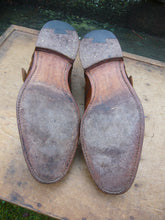 Load image into Gallery viewer, JOSEPH CHEANEY MONK STRAP – BROWN / TAN – UK 8.5 – EXCELLENT CONDITION