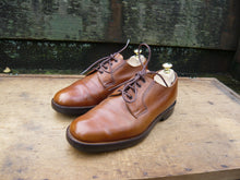 Load image into Gallery viewer, JOSEPH CHEANEY VINTAGE VELDTSCHOEN DERBY – BROWN / TAN - UK 8 – VERY GOOD CONDITION
