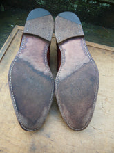 Load image into Gallery viewer, CHURCH’S BROGUES – BROWN / TAN - UK 8.5 – GUNTHORPE – VERY GOOD CONDITION