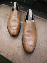 Load image into Gallery viewer, CROCKETT & JONES LOAFERS – BROWN / TAN – UK 8 – EXCELLENT CONDITION
