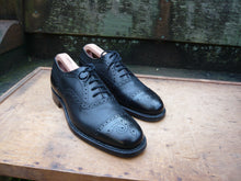 Load image into Gallery viewer, CHURCH’S BROGUES – BLACK – UK 8.5 – CHEPSTOW - WORN ONCE