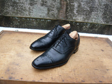 Load image into Gallery viewer, JOSEPH CHEANEY BROGUES – BLACK – UK 8 – PARKINSON - EXCELLENT CONDITION