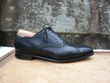 Load image into Gallery viewer, JOSEPH CHEANEY BROGUES – BLACK – UK 8 – PARKINSON - EXCELLENT CONDITION