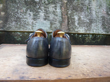 Load image into Gallery viewer, JOSEPH CHEANEY DOUBLE MONK STRAP – GREY / GRAPHITE – UK 8 – ABINGDON - EXCELLENT CONDITION