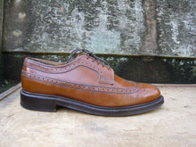 Load image into Gallery viewer, JOSEPH CHEANEY BROGUES – BROWN / TAN - UK 7 – KINGSTON – VERY GOOD CONDITION