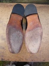 Load image into Gallery viewer, JOSEPH CHEANEY VINTAGE LAZYMAN LOAFERS – BLACK – UK 8 – COMPTON – EXCELLENT CONDITION