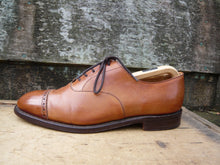 Load image into Gallery viewer, JOSEPH CHEANEY BROGUES – BROWN / TAN – UK 8.5 – RENOIR - EXCELLENT CONDITION