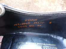 Load image into Gallery viewer, JOSEPH CHEANEY VINTAGE DERBY – BLACK – UK 6 – YORK – UNWORN CONDITION