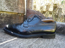 Load image into Gallery viewer, CHURCH’S VINTAGE BROGUES – BLACK – GRAFTON – UK 7.5 -EXCELLENT CONDITION