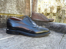Load image into Gallery viewer, CHURCH’S VINTAGE BROGUES – BLACK – GRAFTON – UK 7.5 -EXCELLENT CONDITION