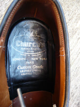 Load image into Gallery viewer, CHURCH’S VINTAGE BROGUES – BLACK – GRAFTON – UK 7.5 -EXCELLENT CONDITION