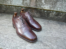 Load image into Gallery viewer, JOSEPH CHEANEY VINTAGE BROGUES – BROWN – UK 7 – HOGAN - EXCELLENT CONDITION