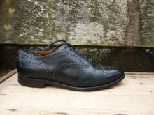 Load image into Gallery viewer, CHURCH’S VINTAGE BROGUES – BLACK - UK 8 – DIPLOMAT – VERY GOOD CONDITION