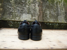 Load image into Gallery viewer, CHURCH’S VINTAGE BROGUES – BLACK - UK 8 – DIPLOMAT – VERY GOOD CONDITION