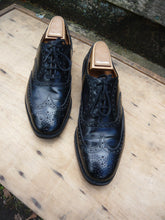 Load image into Gallery viewer, CHURCH’S VINTAGE BROGUES – BLACK - UK 6.5 – WORN ONCE