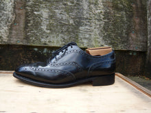 Load image into Gallery viewer, CHURCH’S VINTAGE BROGUES – BLACK - UK 6.5 – WORN ONCE