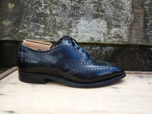Load image into Gallery viewer, CHURCH’S VINTAGE BROGUES – BLACK - UK 6.5 – WORN ONCE